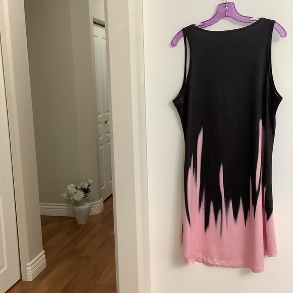 NEW Pink Sunflower Dress fits XL ~ So Pretty! - Picture 4 of 8